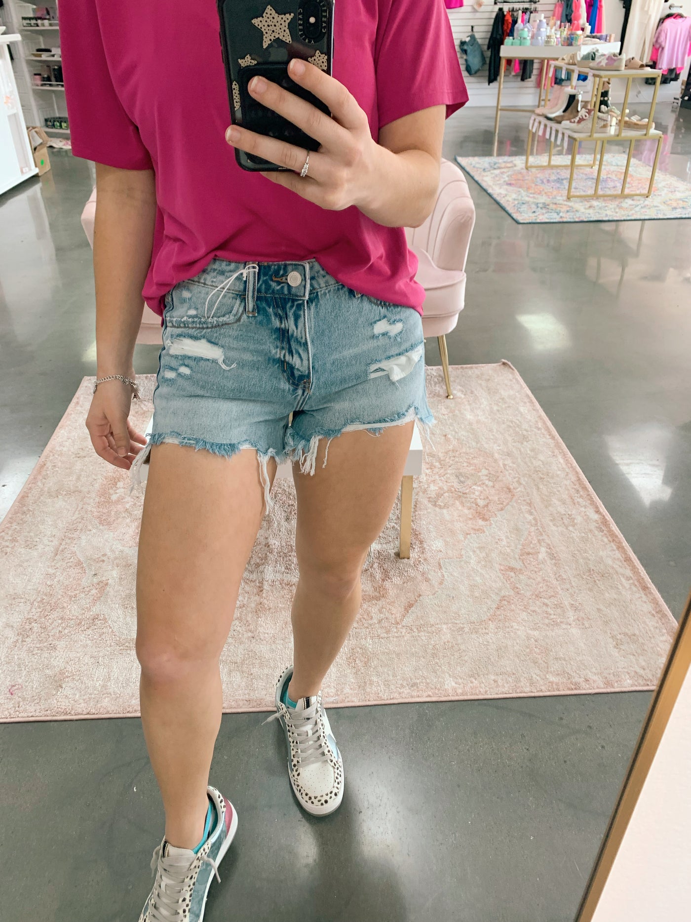 Roaming Denim Shorts