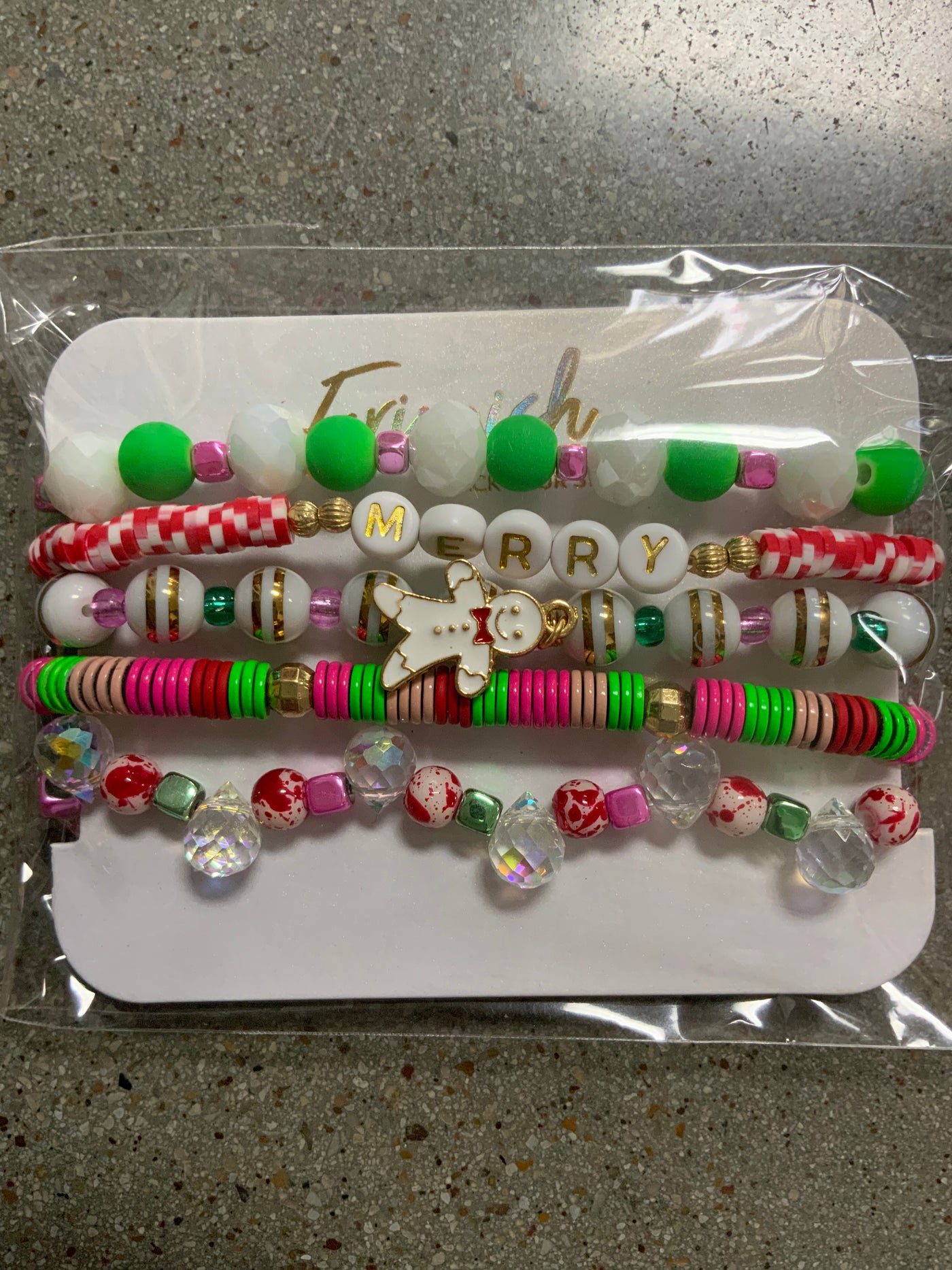 Christmas Jolly Bracelet Set