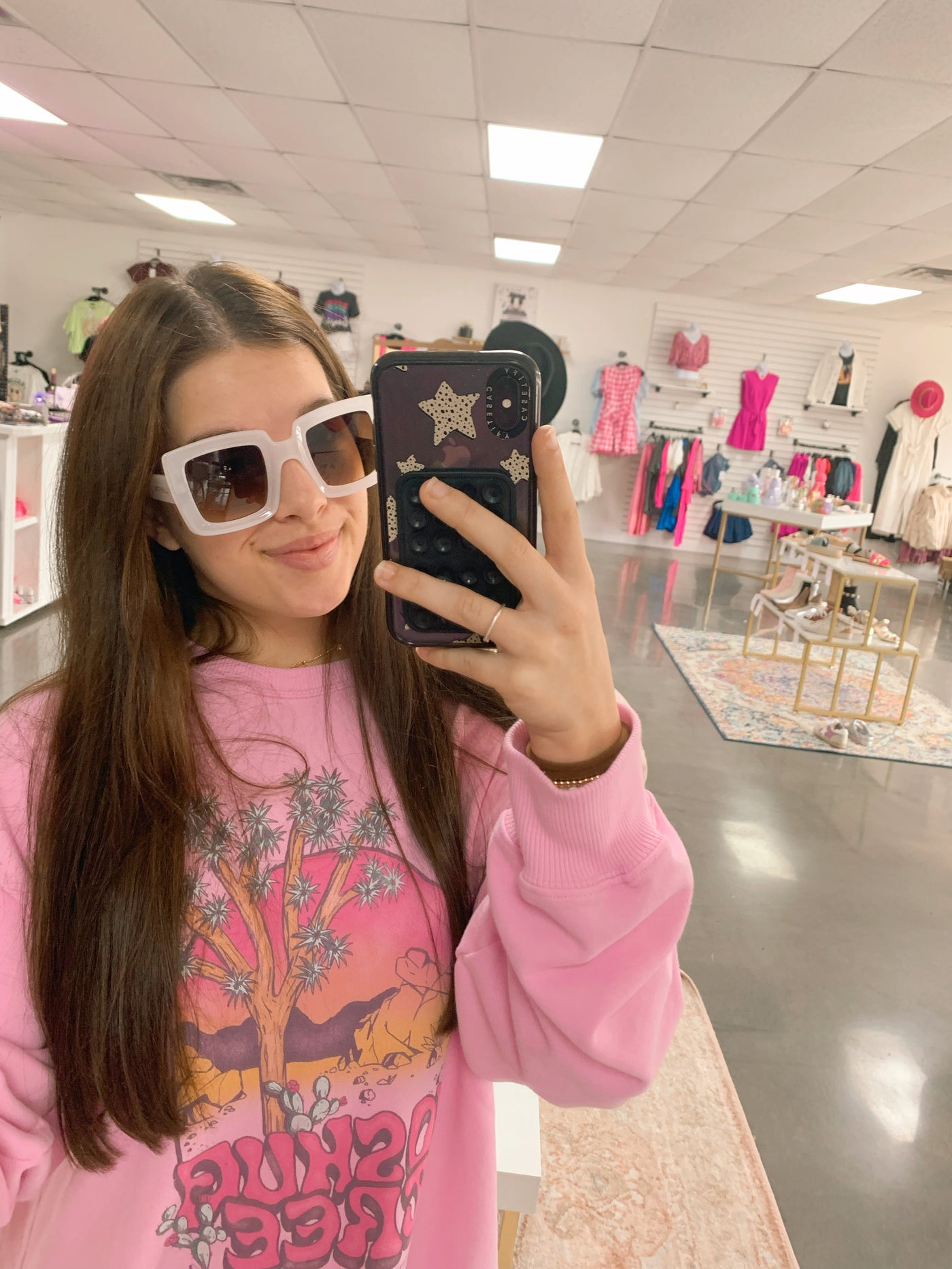 Chunky Ivory Sunglasses